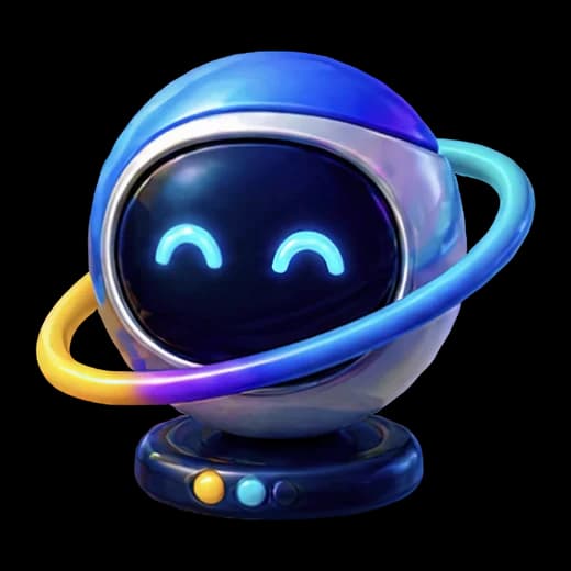 Cheerful Space Robot