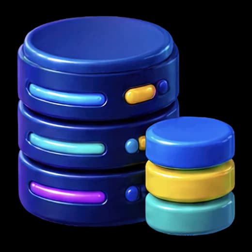 Stacked Database Disks