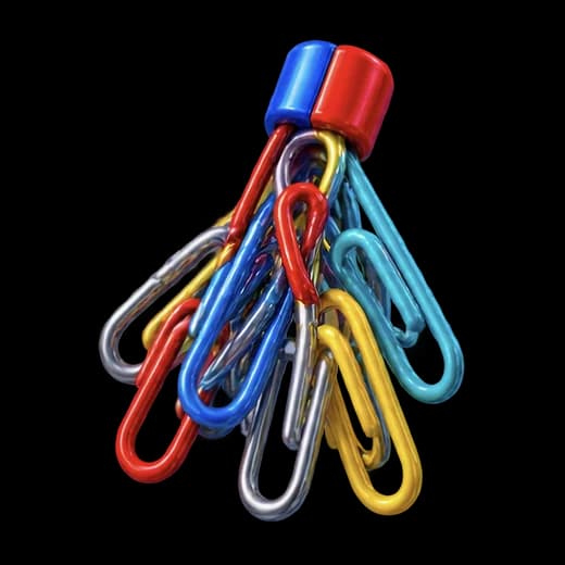 Colorful Paper Clips