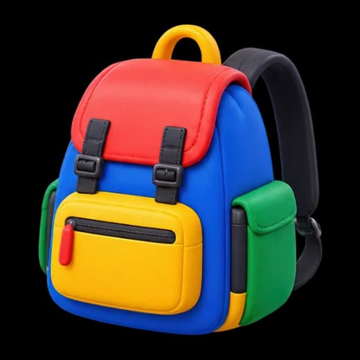 Colorful Toy Backpack