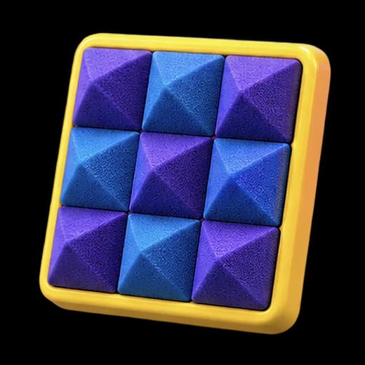 Colorful Puzzle Block
