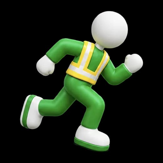 Running Character