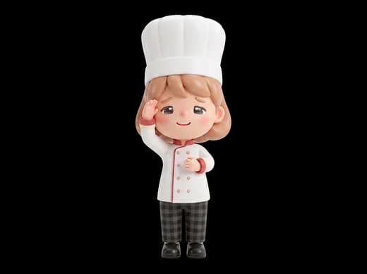 Chef Saluting