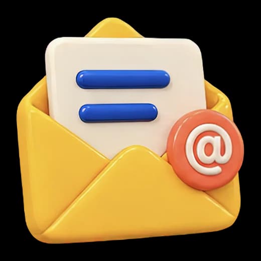 Email Envelope with Message