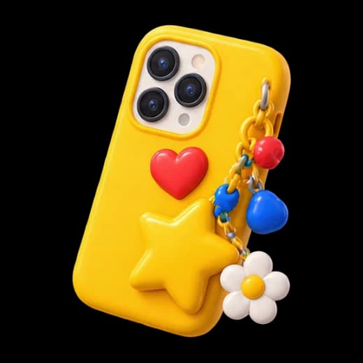 Playful Yellow Phone Case