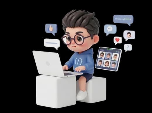 Character with Chat Interface