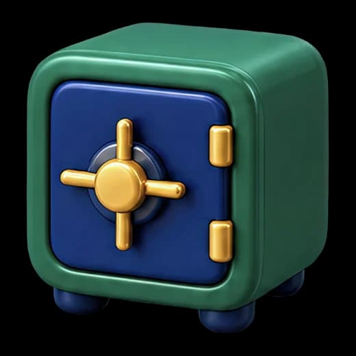 Toy Safe with Combination Lock
