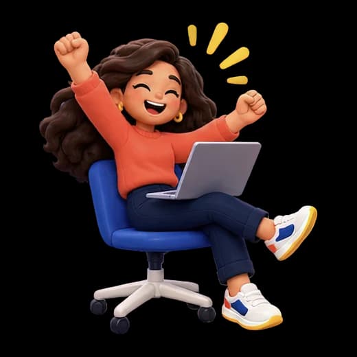 Celebrating Success Character