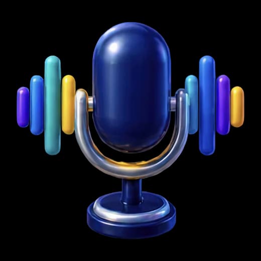Microphone with Sound Waves