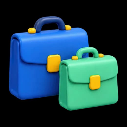 Colorful Business Briefcases