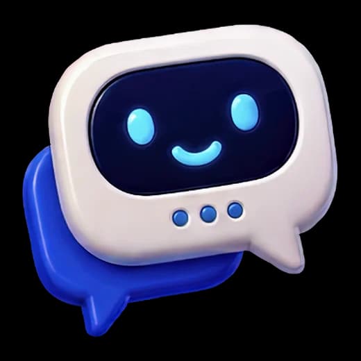 Chatbot Icon with Smile
