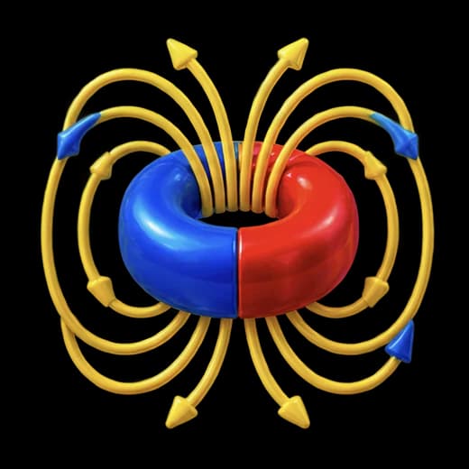 Magnetic Ring with Arrows