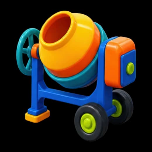 Toy Cement Mixer