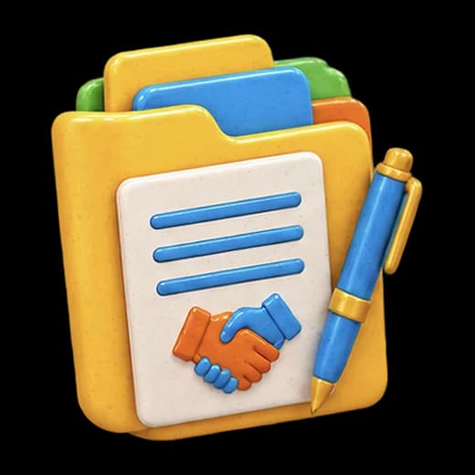 Folder with Documents