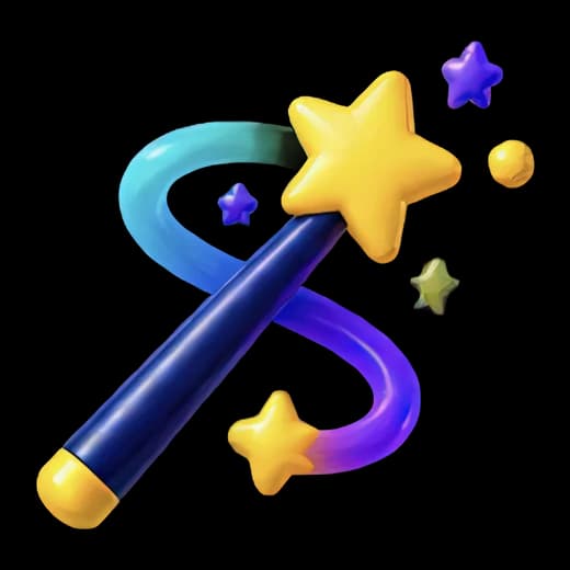Colorful Magic Wand