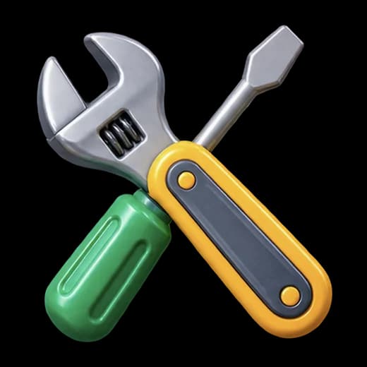 Wrench and Screwdriver