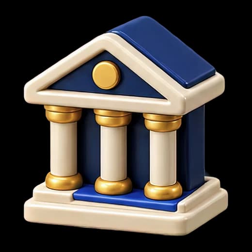 Bank Building Icon