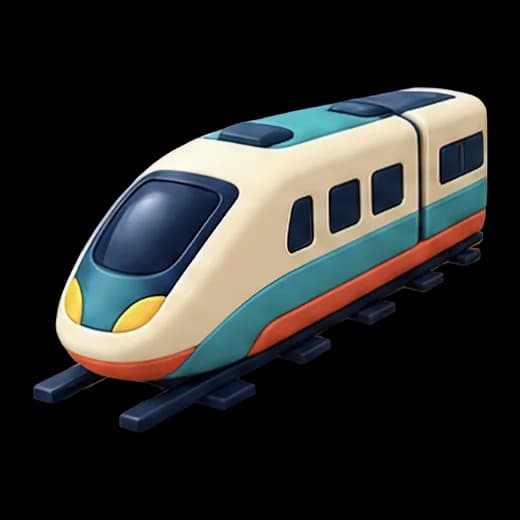 Colorful Toy Train
