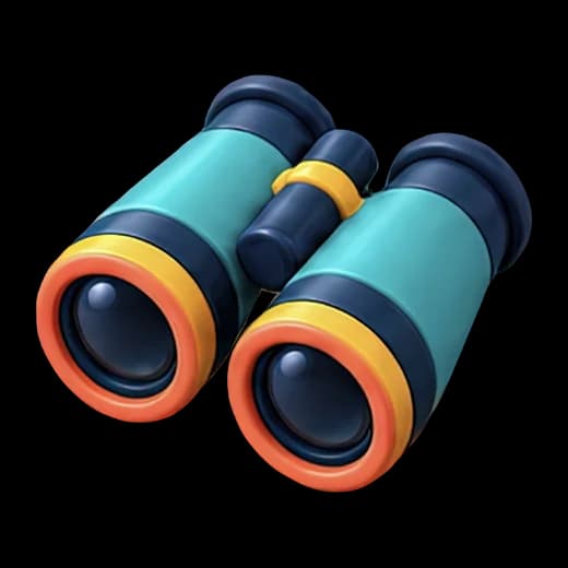 Vibrant Binoculars