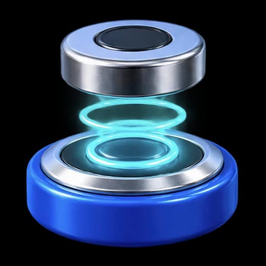Floating Magnetic Disc