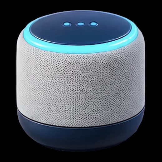Smart Speaker with Glowing Interface