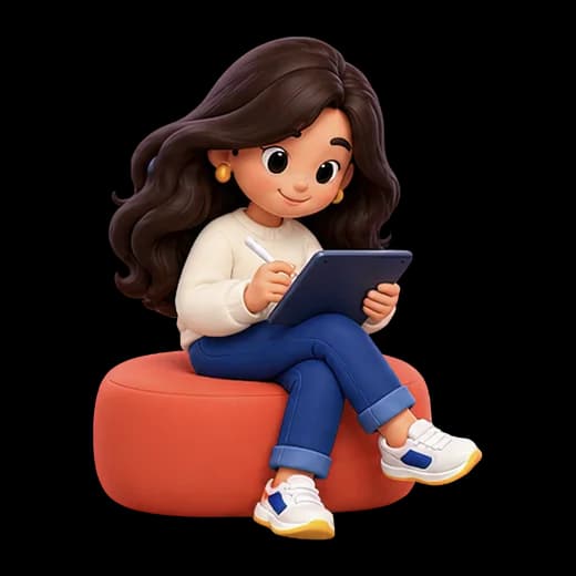 Character Writing on Tablet