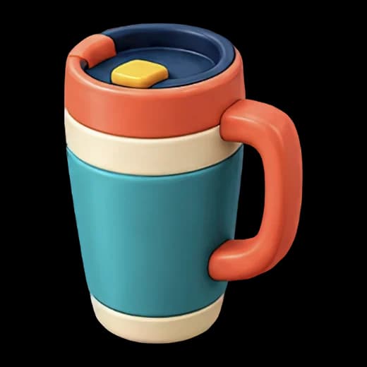 Colorful Travel Mug