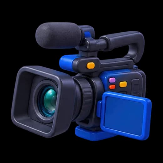 Colorful Toy Video Camera
