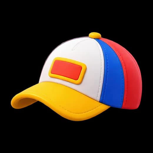 Colorful Baseball Cap