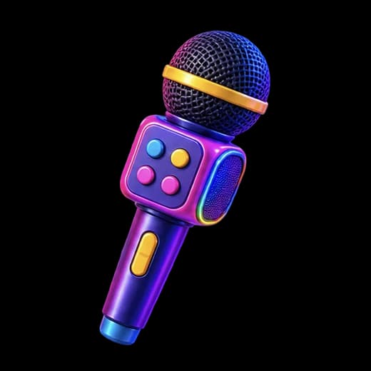 Colorful Microphone